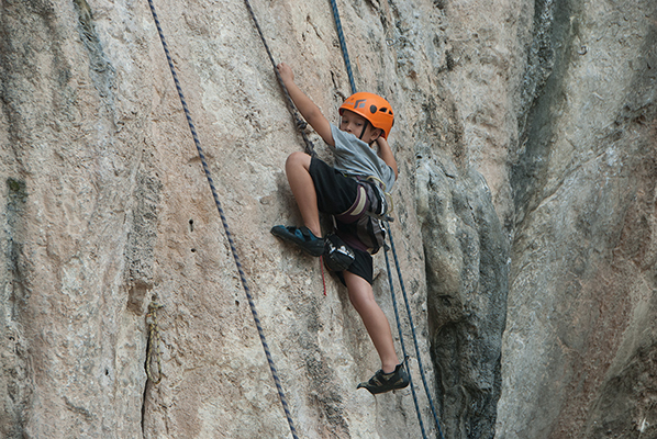 Rock Climbing tuition at Railay Beach Krabi